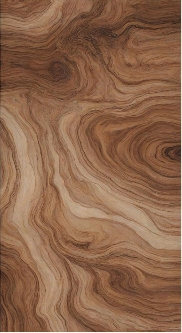 Raytraced oak material asset texture map