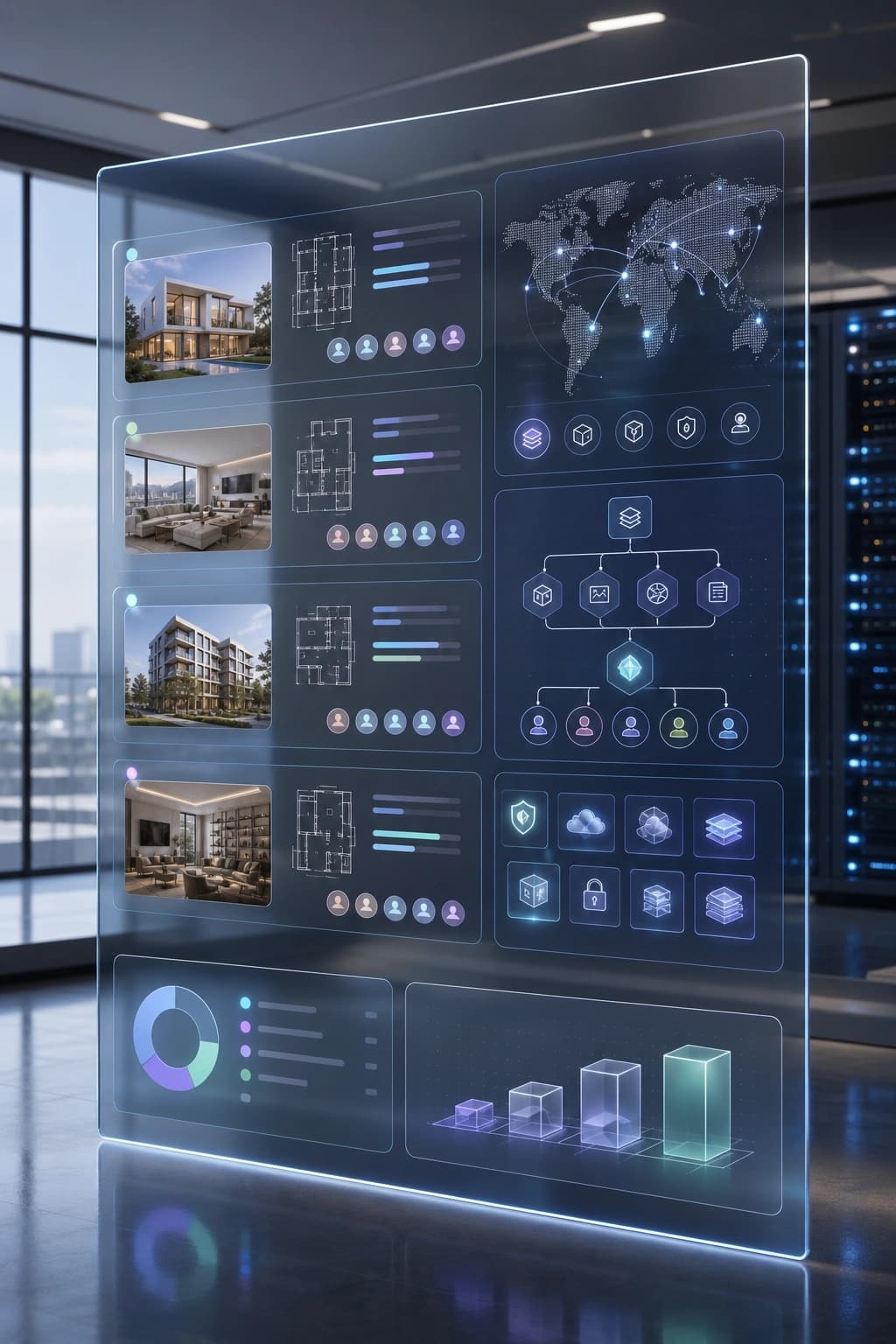 Enterprise infrastructure dashboard